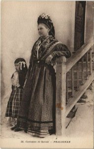 CPA PRALOGNAN-la-VANOISE Costumes de Savoie (1191478)