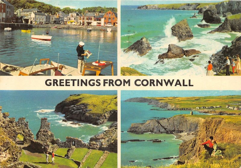 uk43993 greetings from cornwall uk