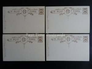 THORA - WW1 Bamforth Song Cards set of 4 No 4939 