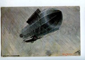 205556 GERMANY AVIATION airship dirigible STOVHASE TUCK #978