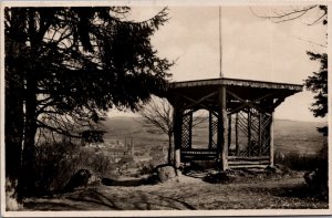 Luxembourg Echternach Vue du Trooskneppchen Vintage RPPC C015