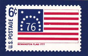 United States Postal Stamp Issue Bennington Flag 1777