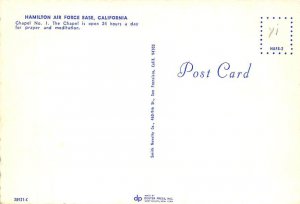 Hamilton Air Force Base, Novato, Calif. 