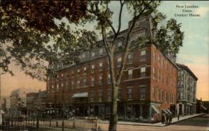 New London CT Crocker House c1910 Postcard