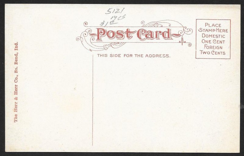 Springbrook Park South Bend Indiana Unused c1910s