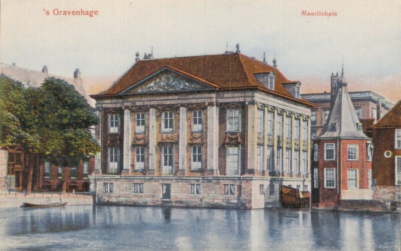 Netherlands Den Haag Mauritshuis The Hague Vintage Postcard 07.61