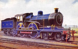 GE Railway Train J Holden Designed Built at Stratford United Kingdom postcard