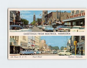 Postcard Greetings From Beatrice, Nebraska
