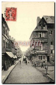 Old Postcard Bayeux Rue Saint Martin