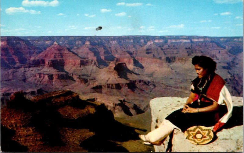 Arizona, Grand Canyon - View From El Tovar Hotel - [AZ-358]