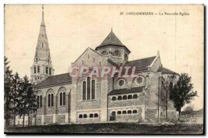 Postcard Old Coulsdon The new church