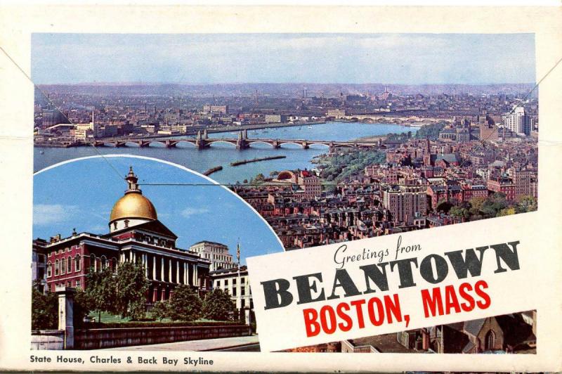 Folder - Massachusetts, Boston. 12 views + covers 