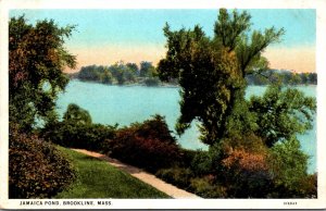 Massachusetts Brookline Jamaica Pond Curteich