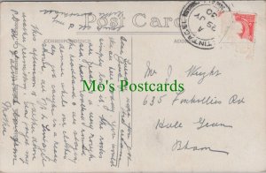 Genealogy Postcard -Wright?, 635 Fox Hollies Road, Hall Green, Birmingham GL1603