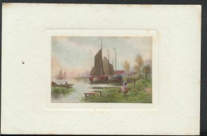 Artist Postcard - Sailing Scene - The Clifton Series, E.W.Savory Ltd  RS9024