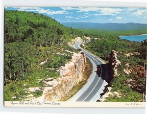 Postcard Agawa Hill and Rock Cut Canada