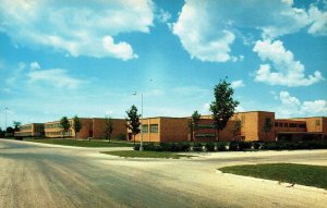 Aurora, Illinois - A view of the New Senior High School - in the 1950s