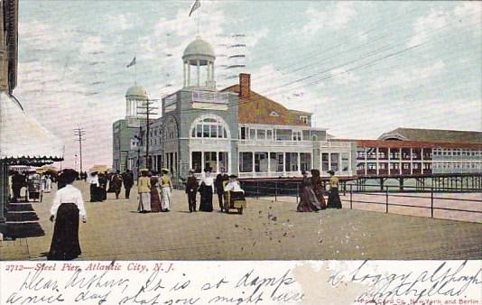 New Jersey Atlantic City Steel Pier 1905