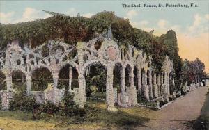 Florida Saint Petersburg The Shell Fence