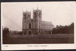 Nottinghamshire Postcard - Priory Church, Worksop   BT721