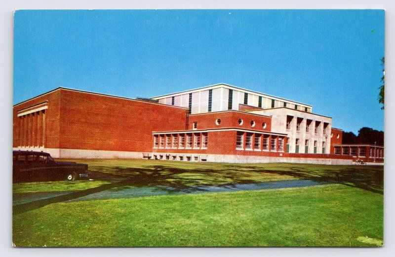 Women's Physical Education Building, University of Massachusetts, Postcard  P4