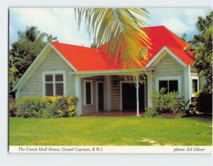 Postcard The Conch Shell House, George Town, British Overseas Territory