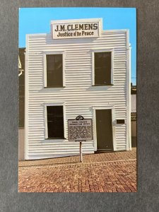 Mark Twain's Father's Law Office Hannibal MO Chrome Postcard H2280080157