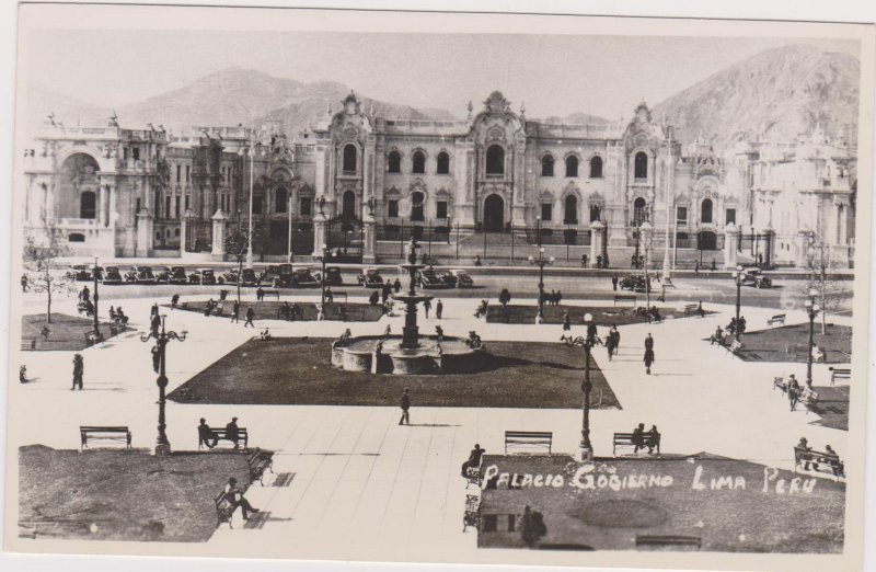 RP, Palacio Gobierno, Lima, Peru, 1930-40s