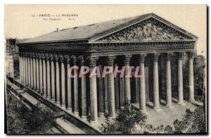 Postcard Old Paris La Madeleine