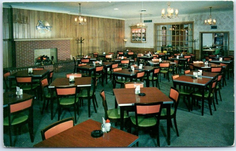 Postcard - Schensul's Cafeteria - Kalamazoo, Michigan