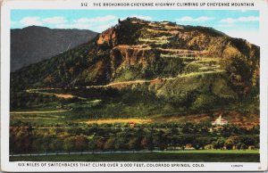 The Broadmoor Cheyenne Highway Climbing Cheyenne Mountain Colorado Springs C096