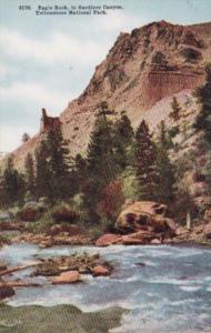 Eagle Rock In Gardiner Canyon Yellowstone National Park