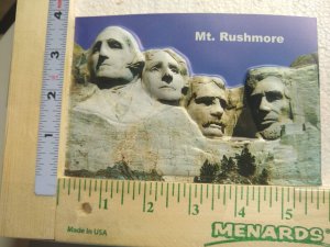 3-Dimensional Postcard Mt. Rushmore, South Dakota