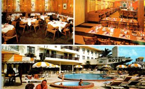 1950s Miami Skyways Motel Miami FL Postcard