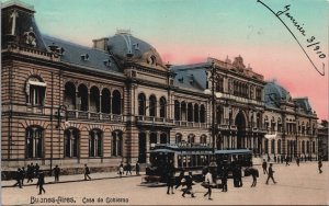 Argentina Buenos Aires Casa de Gobierno Vintage Postcard C092