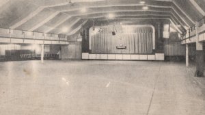 C. 1920 Rayen Wood Roller Skating Palace Youngstown Ohio Vintage Postcard P35