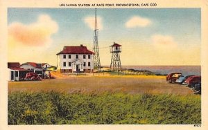 Life Savings Station in Provincetown, Massachusetts at Race Point.