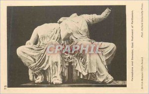 Postcard Old Persephone and Demeter East Padiment of Parthenon British Museum