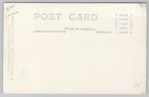 Real Photo Postcard~Mountain Goat On Mountain~RPPC 