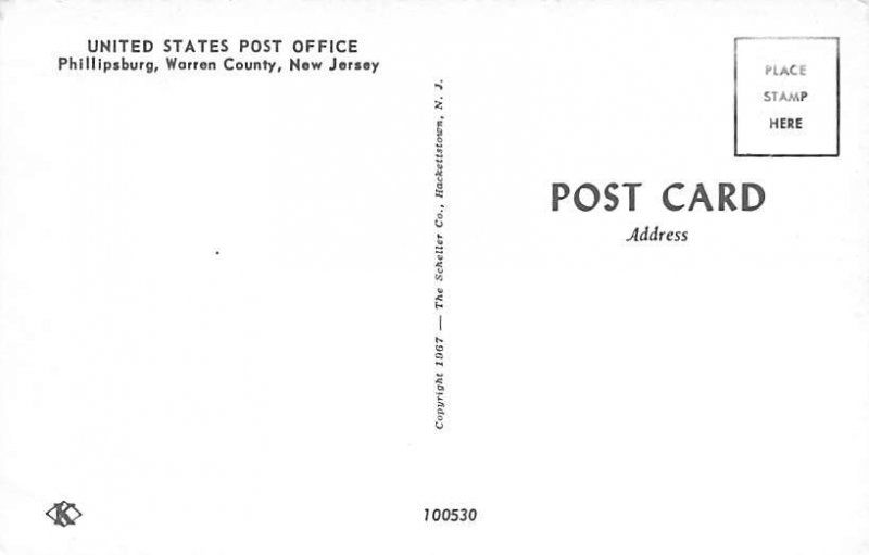 United States Post Office Phillipsburg, New Jersey 