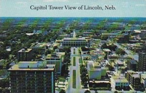 Nebraska Lincoln Capitol Tower View Of Lincoln