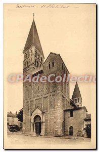 Postcard Old Church Tournus Saint Philibert