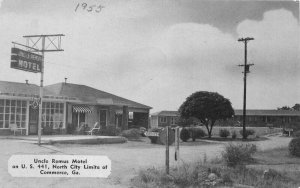 Commerce Georgia Uncle Remus Motel roadside Dexter Postcard 21-14402