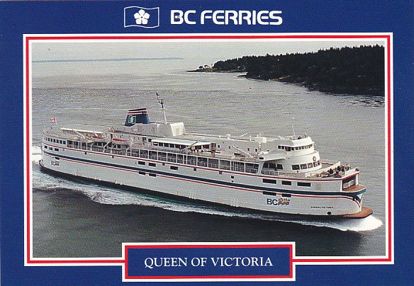 Canada Ferry Queen Of Victoria British Columbia Ferries