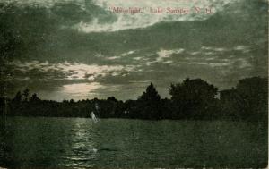 NH - Lake Sunapee. Moonlight