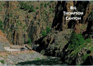 Big Thompson Canyon Colorado Postcard