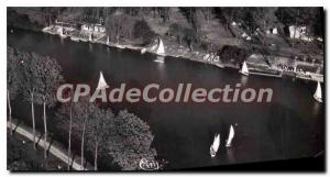 Postcard Modern hard Vaires Marne (S & M) Aerial view on the Marne and the Ca...