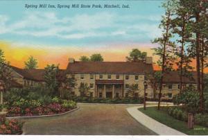 Indiana Mitchell Spring Mill Inn Spring Mill State Park Curteich