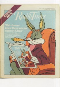 Bugs Bunny 1980 Cartoon TV Show Radio Times Comic Postcard