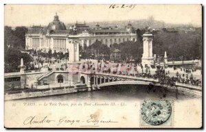 Paris - 8 - The Petit Palais - near the Pont Alexandre III - Old Postcard